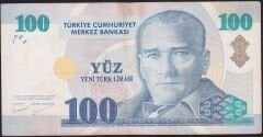 8.Emisyon 100 YTL A79 369028 Çok Temiz