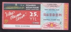 2006 19 EKİM YARIM BİLET