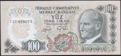 6.Emisyon 2.Tertip 100 Lira I27 408073 Çilaltı