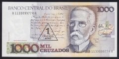 Brezilya 1 Cruzado Novo 1989 Çil Pick 216b