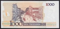 Brezilya 1 Cruzado Novo 1989 Çil Pick 216b