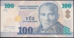 8.Emisyon 100 YTL A87 620990 Çok Temiz