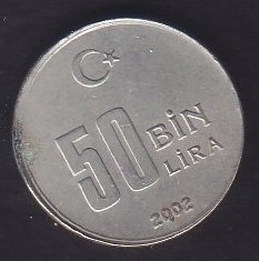 2002 YILI 50 BİN LİRA
