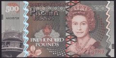 FANTAZİ PARA PİTCAİRN İSLAND 500 POUND KRALİÇE ÇİL AA005728