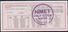1984 19 Ağustos Yarım Bilet - Z Serisi