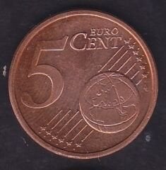Avrupa Birliği 5 Euro Cent 2004 G Almanya