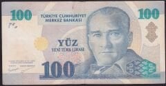 8.Emisyon 100 YTL A89 821785 Çok Temiz