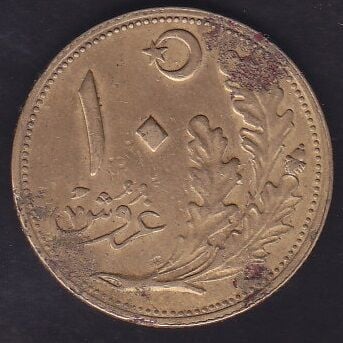 1341 (1925) Yılı 10 Kuruş