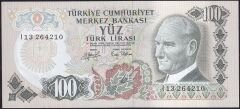6.Emisyon 2.Tertip 100 Lira I13 264210 Çil