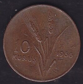 1966 Yılı 10 Kuruş
