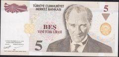 8.Emisyon 5 YTL C15 010106 Çil