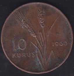 1966 Yılı 10 Kuruş