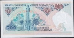 7.Emisyon 1.Tertip 500 Lira B11 904379 Çilaltı Çil