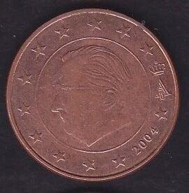 Avrupa Birliği 5 Euro Cent 2004 Belçika