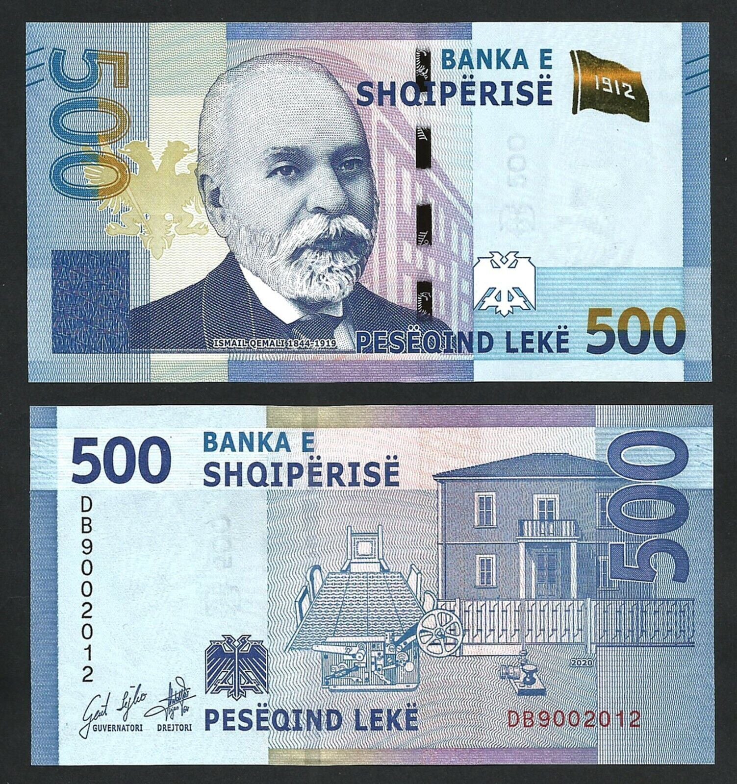 Arnavutluk 500 Leke 2020 Çilaltı Çil Pick 77