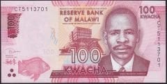Malawi 100 Kwacha 2020 Çil Pick 65d