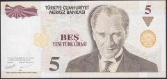 8.Emisyon 5 YTL C46 904396 Çilaltı Çil
