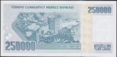 7.Emisyon 3.Tertip 250000 Lira G41 731543 Çil