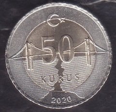 2020 Yılı 50 Kuruş Çil
