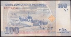 8.Emisyon 100 YTL B02 776364 Çok Temiz