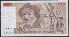 Fransa 100 Frank 1995 Çok Temiz+