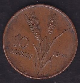 1971 Yılı 10 Kuruş