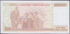 7.Emisyon 3.Tertip 100000 Lira I61 493519 Çilaltı Çil