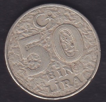 1999 YILI 50 BİN LİRA