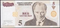 8.Emisyon 5 YTL G26 188228 Çil