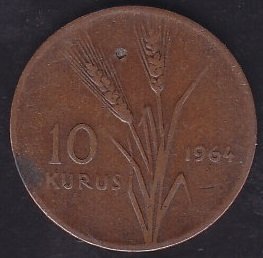 1964 Yılı 10 Kuruş