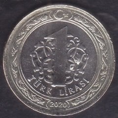 2020 Yılı 1 Lira Çil