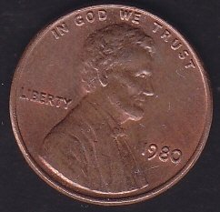 Amerika 1 Cent 1980