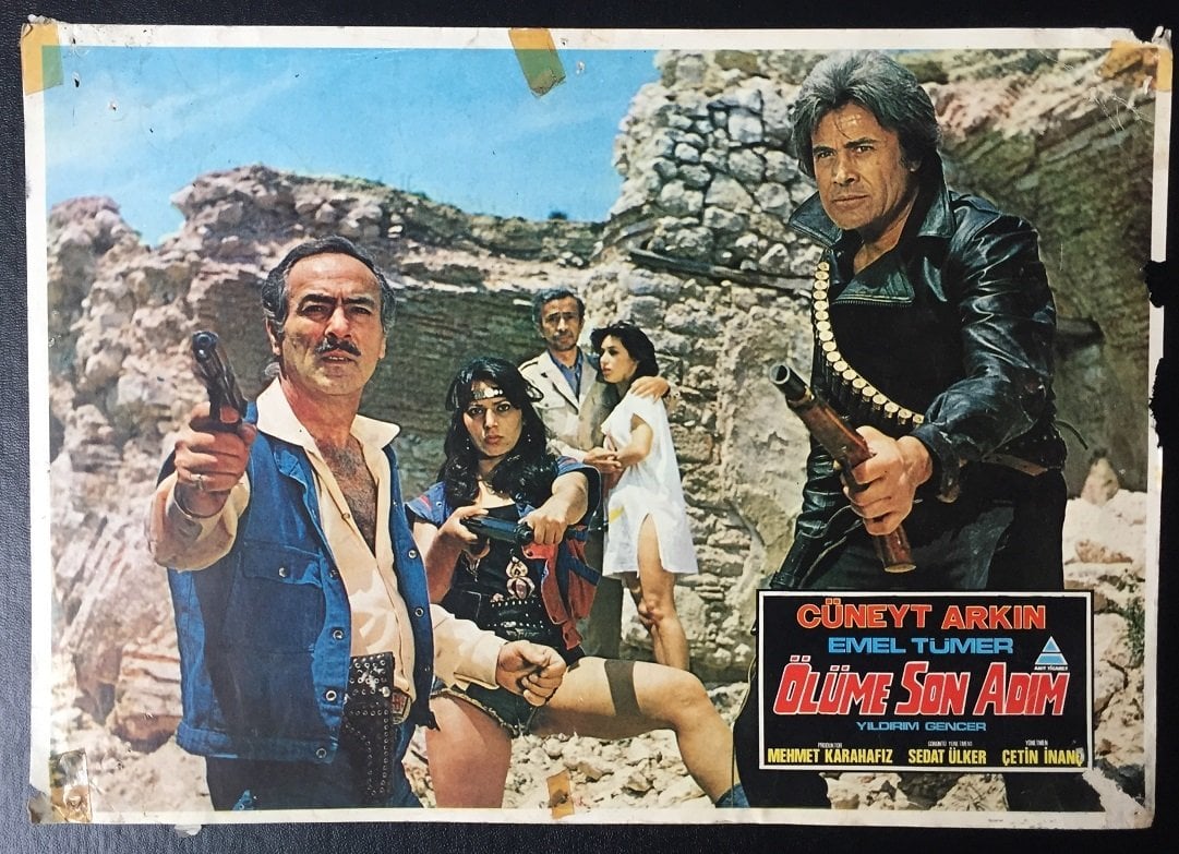 CÜNEYT ARKIN - ÖLÜME SON ADIM - LOBİ KARTI HALİYLE  6
