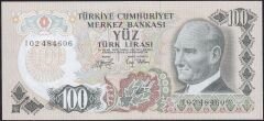 6.Emisyon 2.Tertip 100 Lira I02 484606 Çilaltı Çil