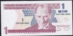8.Emisyon 1 YTL A01 649453 Çil