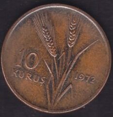 1972 Yılı 10 Kuruş
