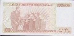 7.Emisyon 3.Tertip 100000 Lira I60 268523 Çilaltı Çil