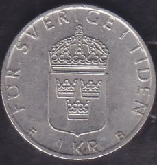 İsveç 1 Kron 2000