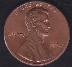 Amerika 1 Cent 1984