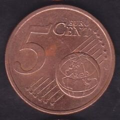 Avrupa Birliği 5 Euro Cent 2004 A Almanya