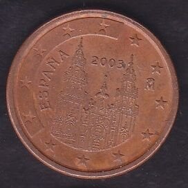 Avrupa Birliği 5 Euro Cent 2003 İspanya
