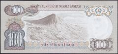 6.Emisyon 2.Tertip 100 Lira H63 514215 Çil