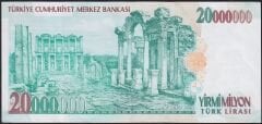 7.Emisyon 20.000.000 Lira C33 838692 Çok Çok Temiz