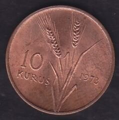 1973 Yılı 10 Kuruş