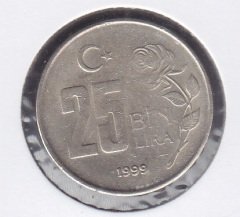 1999 YILI 25 BİN LİRA
