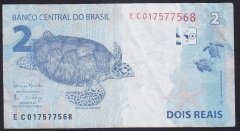 BREZİLYA 2 REAIS 2010 ÇOK TEMİZ + eski para mezat