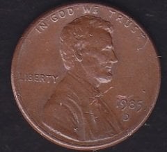 Amerika 1 Cent 1985 D