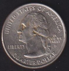 Amerika Çeyrek Dolar 2007 P Hatıra Washington