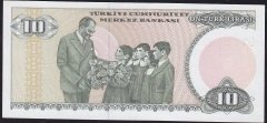 7.Emisyon 2.Tertip 10 Lira D77 668897 Çil