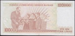 7.Emisyon 3.Tertip 100000 Lira I54 580114 Çok Çok Temiz